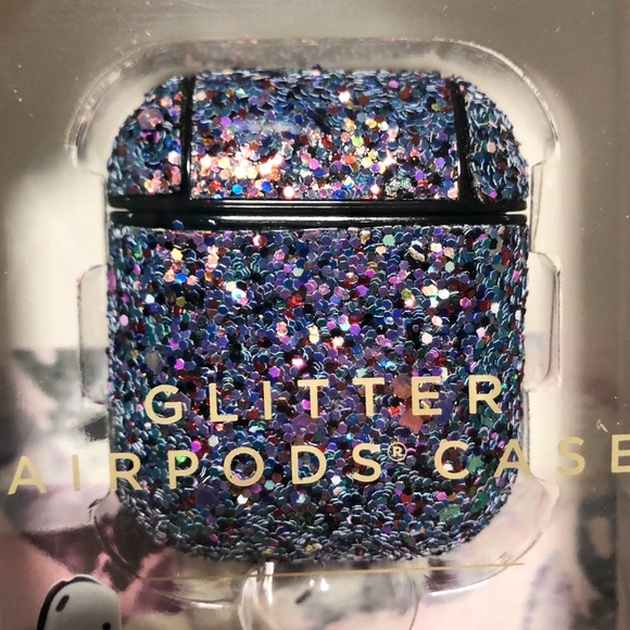 NWT Nanette Lepore Glitter AirPods Case - Picture 2 of 2